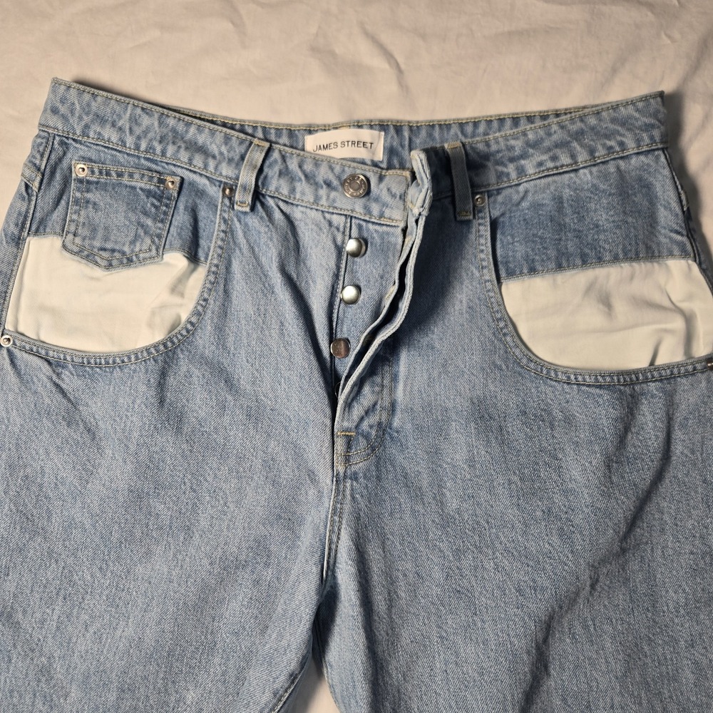 James Street Co Jeans Women (Tag 33x32) Measures 34x31.5‎  Relaxed Fit Straight